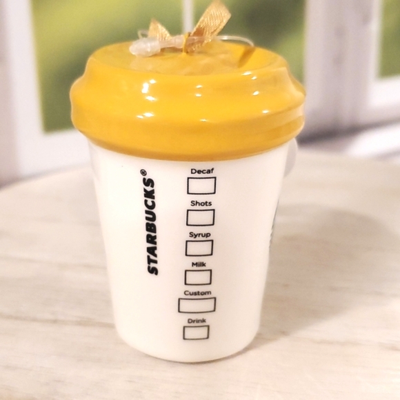 STARBUCK'S Hollywood Studios ornament decor espresso size Mickey Mouse WDW - Picture 2 of 6